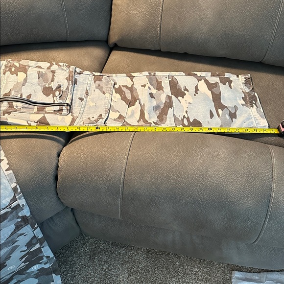 CEECLA Camo Stonewashed Pants Blue - Picture 7 of 15